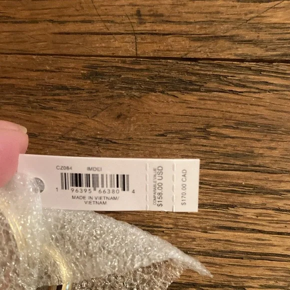 Coach Signature C Cherry Swirl Bucket Hat, Mini Tote Bag Charm & Cherry Bundle - Picture 8 of 9